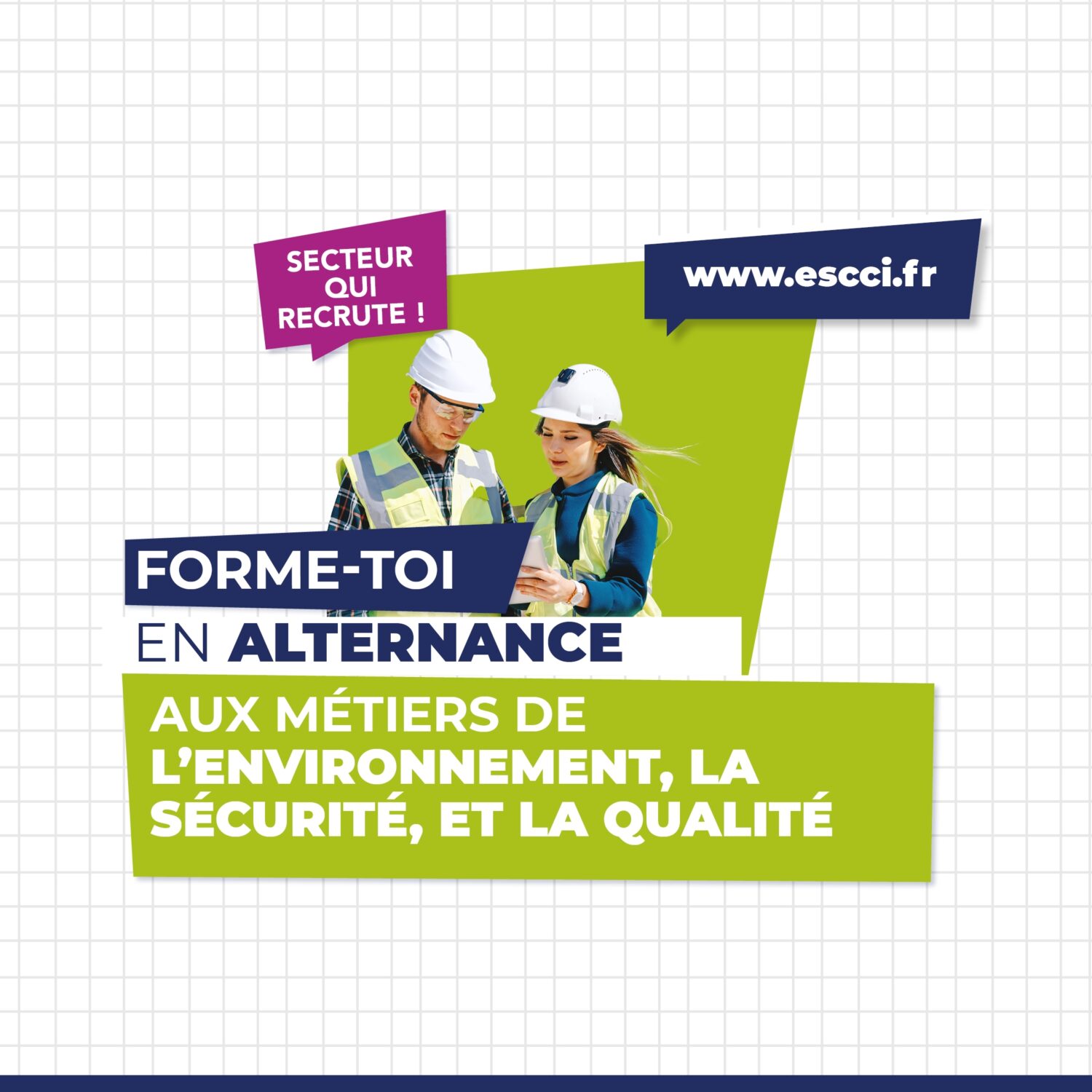 Forme toi aux métiers de la QSE à l’ESCCI d’Évreux