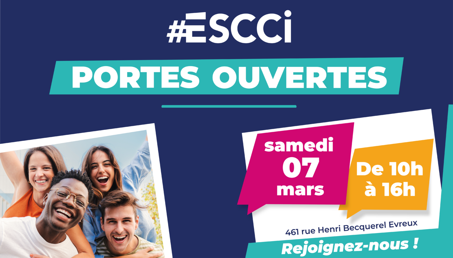 PORTES OUVERTES – Samedi 07 mars 2026