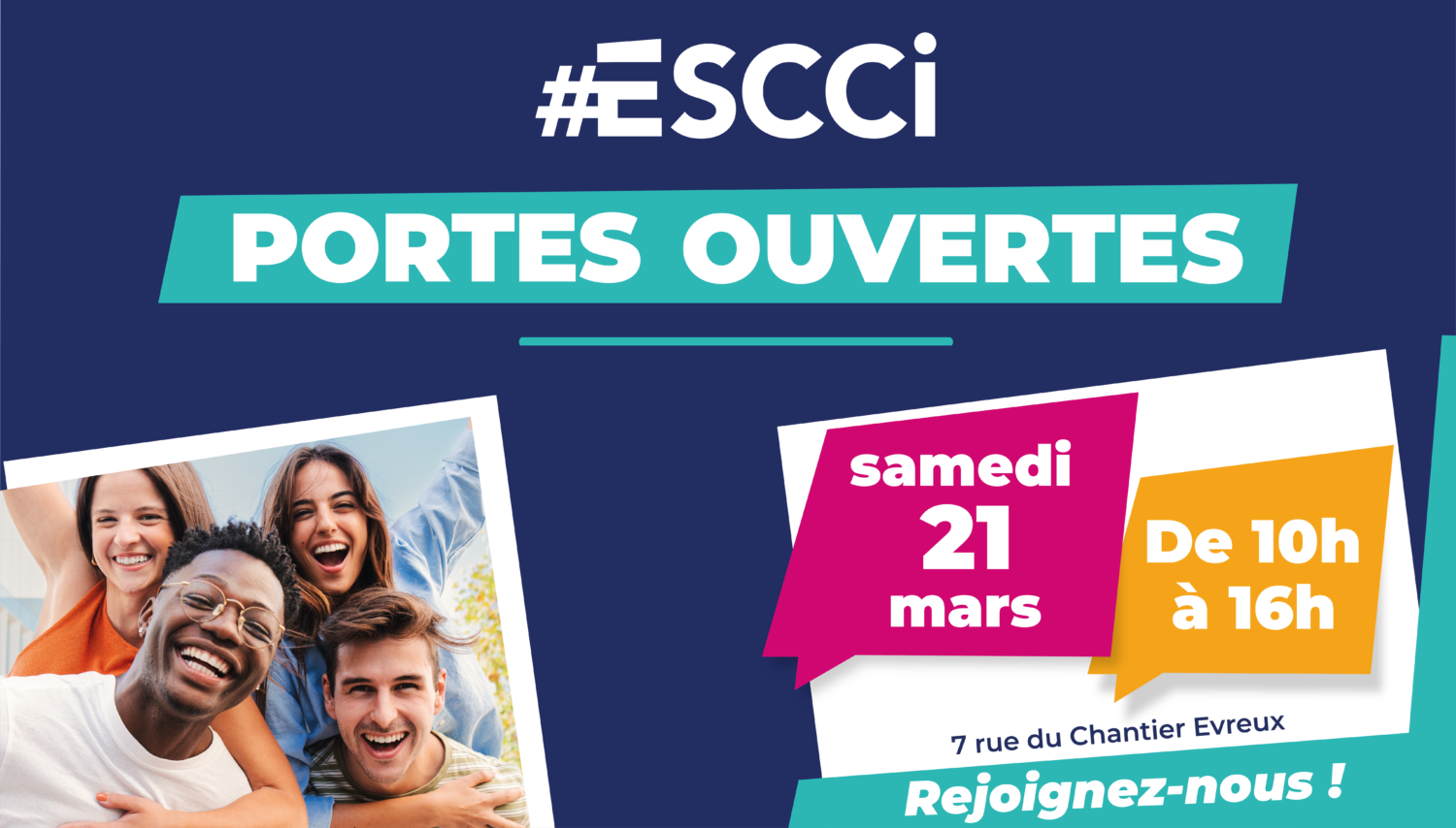 PORTES OUVERTES – Samedi 21 mars 2026